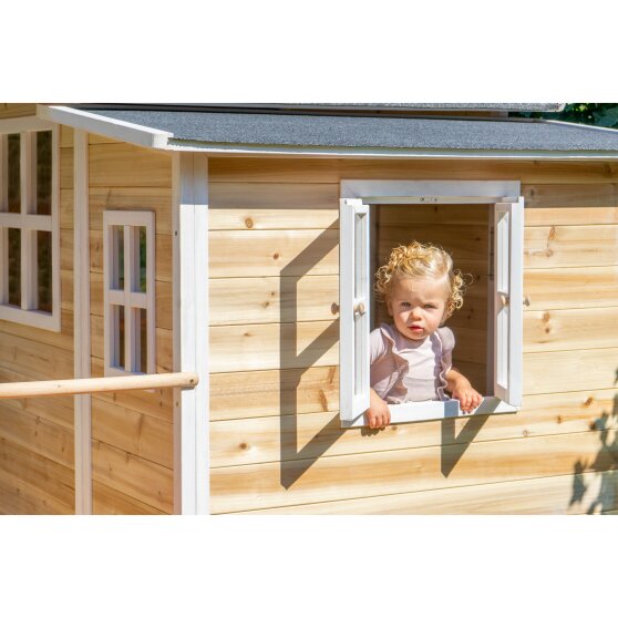 EXIT Loft 550 wooden playhouse - natural