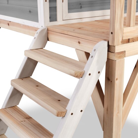 EXIT Loft 350 wooden playhouse - grey