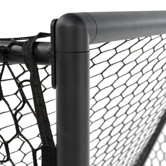 EXIT Scala aluminium football goal 180x120cm - black