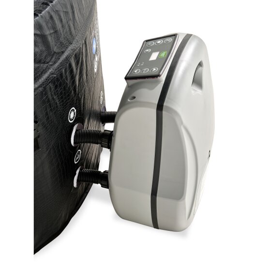 EXIT Leather Premium spa (4 persons) - black
