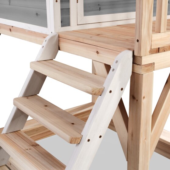 EXIT Loft 550 wooden playhouse - grey