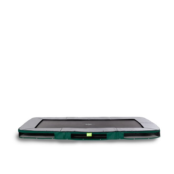 EXIT Elegant ground sports trampoline 214x366cm - green