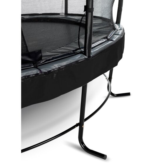 EXIT Elegant Premium trampoline ø305cm with Deluxe safetynet - black