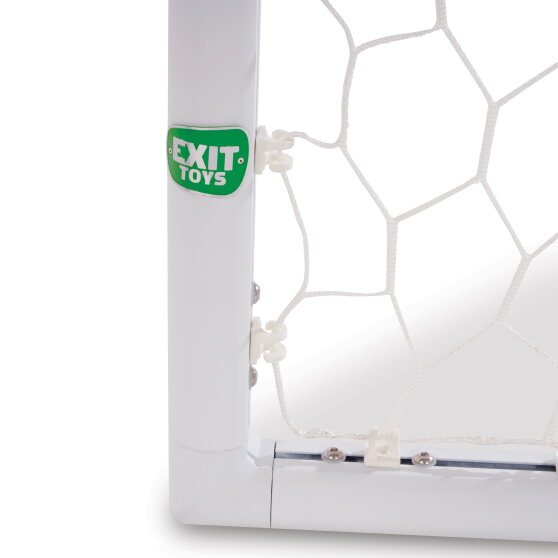 Bramka do piłki nożnej aluminiowa Scala EXIT 300x200cm - biała