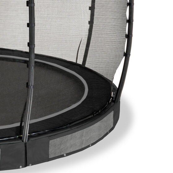 EXIT Allure Premium ground trampoline ø305cm - black