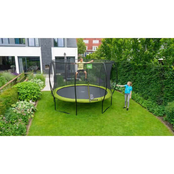 EXIT Silhouette trampoline ø366cm - green