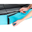 EXIT Elegant Premium trampoline 244x427cm with Deluxe safetynet - blue