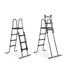 EXIT Stone pool ø488x122cm with sand filter pump - grey