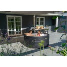 EXIT Leather Premium spa (4 persons) - black