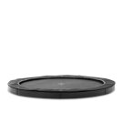 EXIT InTerra ground level sports trampoline ø427cm - black