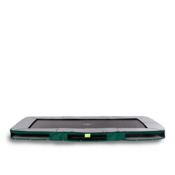 EXIT Elegant Premium ground sports trampoline 244x427cm - green