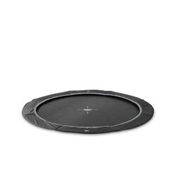 Trampolina naziemna sportowa InTerra EXIT śr. 305 cm - czarna