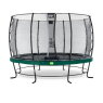 EXIT Elegant trampoline ø366cm with Economy safetynet - green