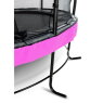 EXIT Elegant Premium trampoline ø366cm with Deluxe safetynet - purple